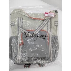 THIRTY-ONE Day Away Backpack in Whisper Grey Colorblock *NEW*